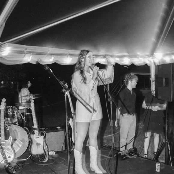 White Fringe Jumpsuit - Picture 6 of 6